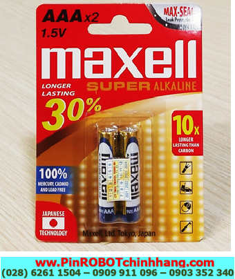 Maxell LR03(GD)2B, Pin AA 1.5v Maxell LR03(GD)2B Super Alkaline